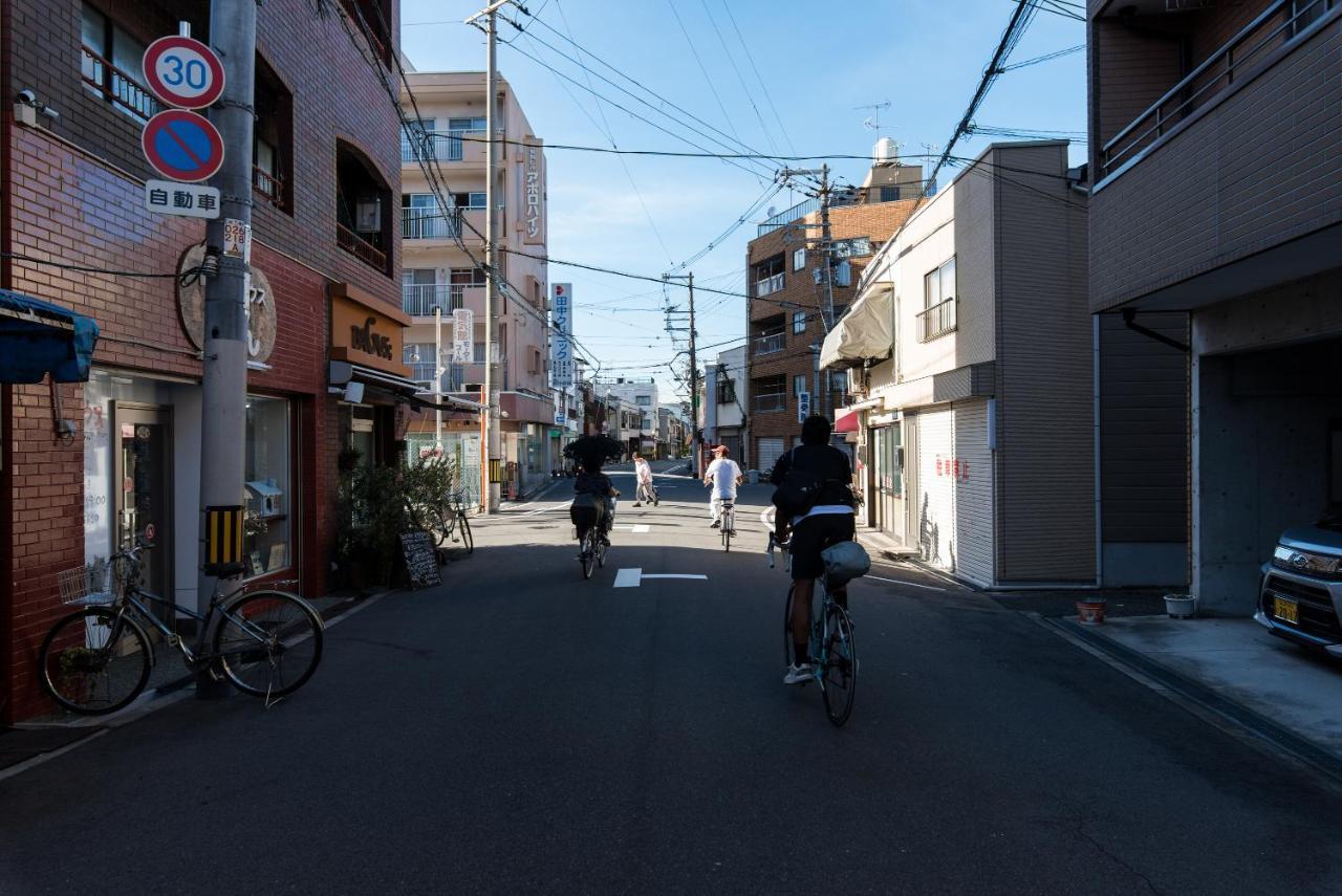 Teradaya Osaka Ryokan 150M2 寺田屋大阪旅館 Your Own Property Sweet Home In โอซาก้า ภายนอก รูปภาพ
